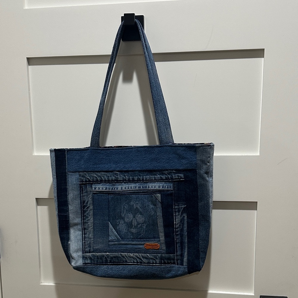 Stylish Denim Tote Bag